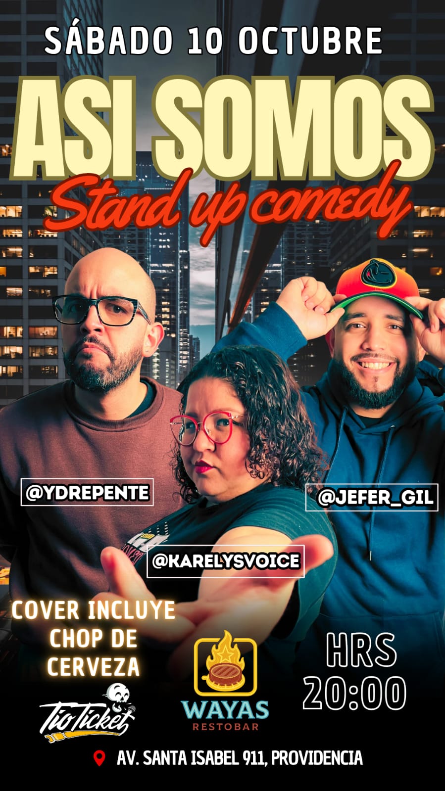 ¡Así somos! Stand Up Comedy 